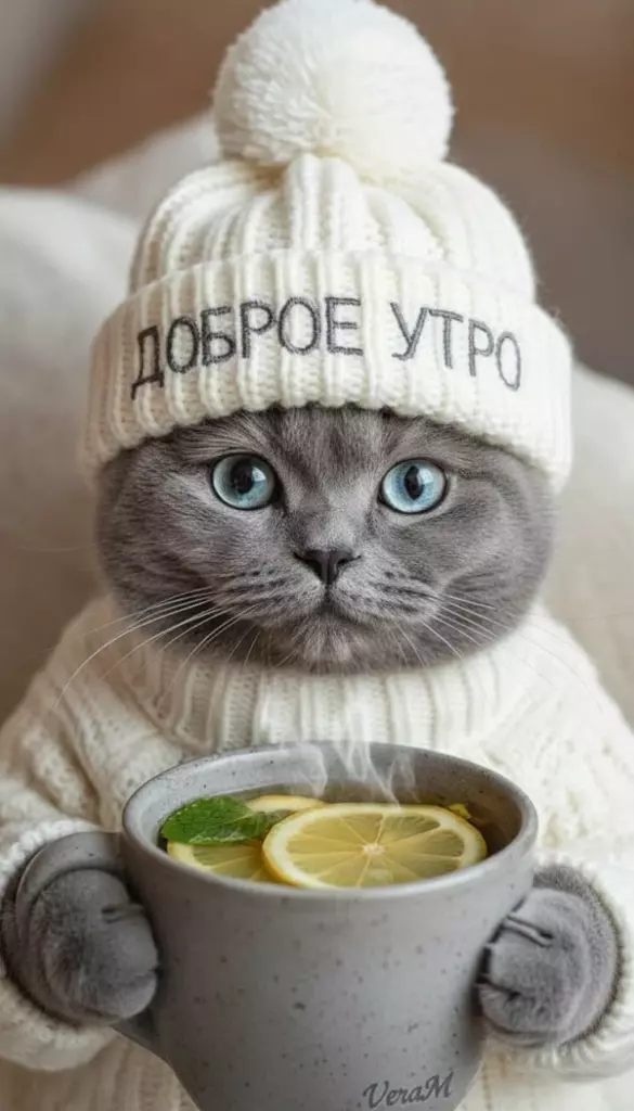 Открытка для близкого человека: доброе утро с приятным настроением