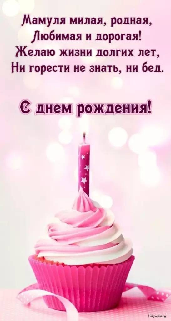 Тематическая картинка мама с днем рождения с праздничной атмосферой